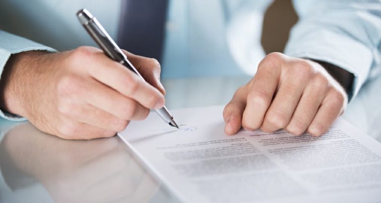 Certificate of withdrawal