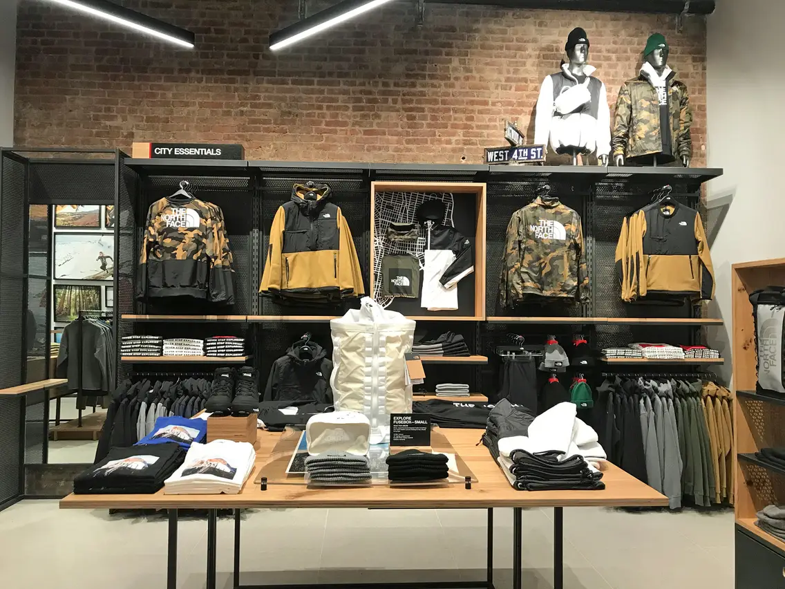North Face Store Inside