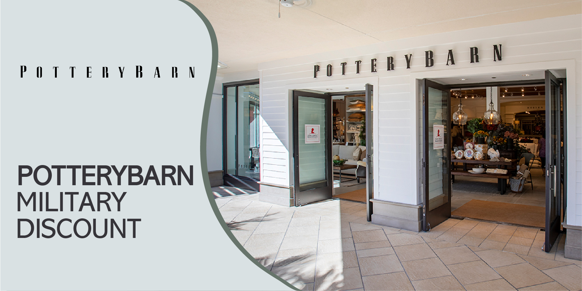 Pottery Barn Military Discounts